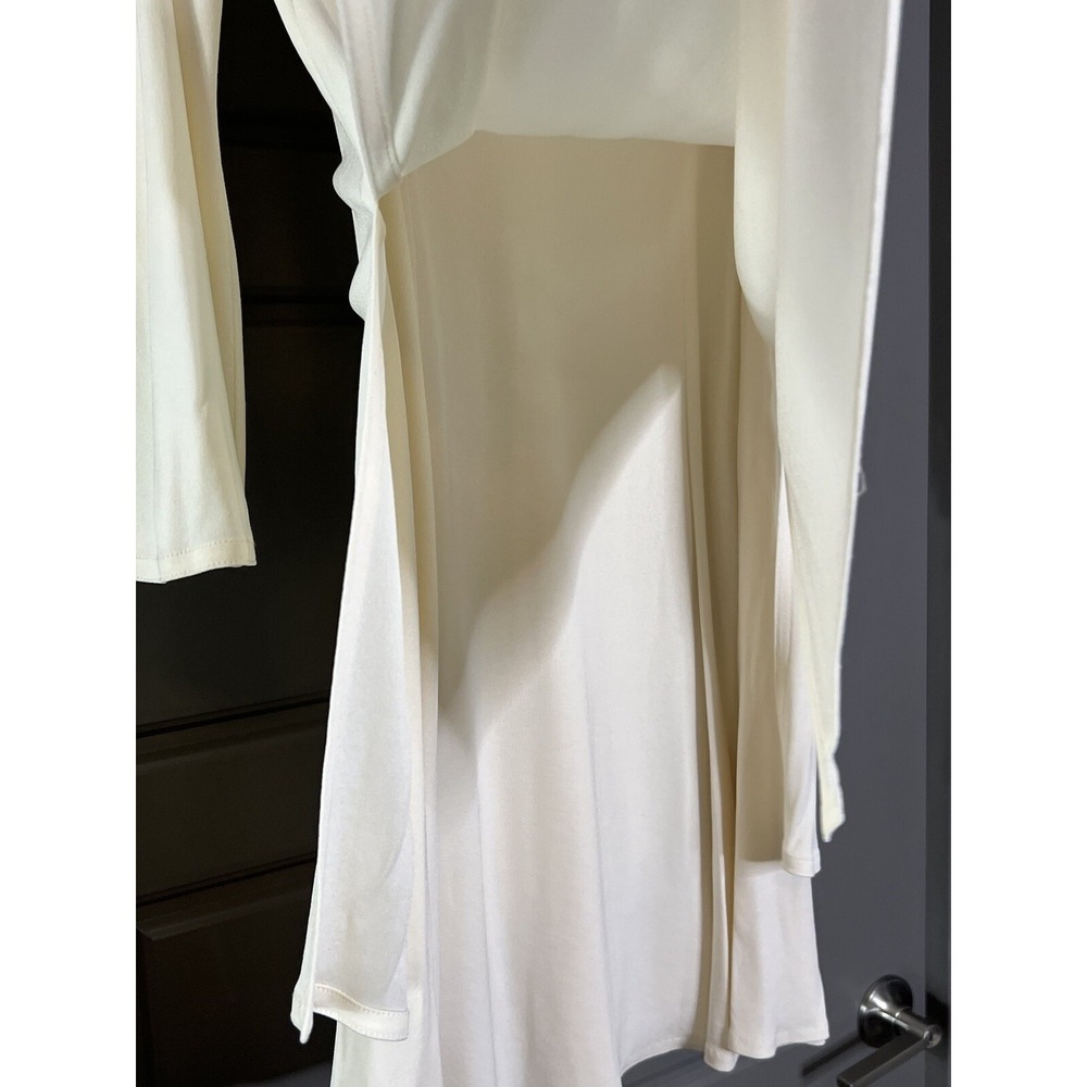 Vintage Bergdorf Goodman Petite Dress Tom & Linda Platt Cream Cocktail READ - Picture 7 of 16